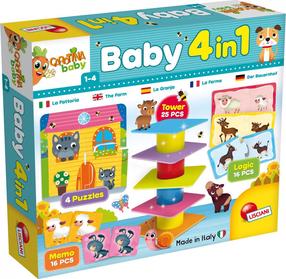 Набор задач Lisciani Carotina Baby 4in1, многоцветный