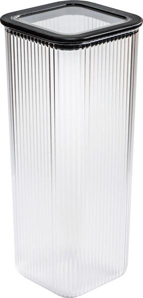 Toidu säilitamise konteiner Branq Neroli, 2.36 l, läbipaistev v./must v.