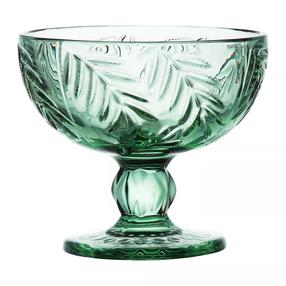 Saldējuma trauks Ambition Palm, 280 ml, Ø 11.7 cm, zaļa krās., stikls