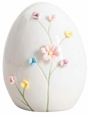 Figūrėlė, "Kiaušinis" Homla Bulaq 243628, 15 cm, balta sp./įvairių spalvų