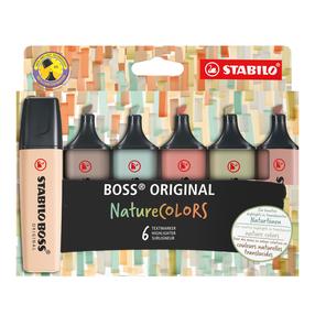 Teksto žymeklis Stabilo Boss Original, įvairių spalvų, 6 vnt.