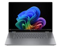 Nešiojamas kompiuteris HP OmniBook X Flip 16-ar0007nn, AMD Ryzen AI 5 - 340, 16 GB, 512 GB, 16 ", AMD Radeon™ 840M Graphics, sidabro sp., EN, Windows 11 home