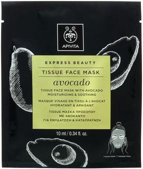 Näomask, ühekordne Apivita Express Beauty Avocado, 10 ml