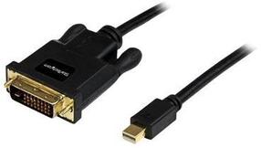 Adapteris StarTech Mini DisplayPort To DVI Mini DisplayPort, DVI, 3 m, melna krās.
