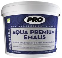 Emulsiniai dažai, fasadui/langams/durims Pro Aqua Premium Emalis, matinis, 0.75 l, balta sp.