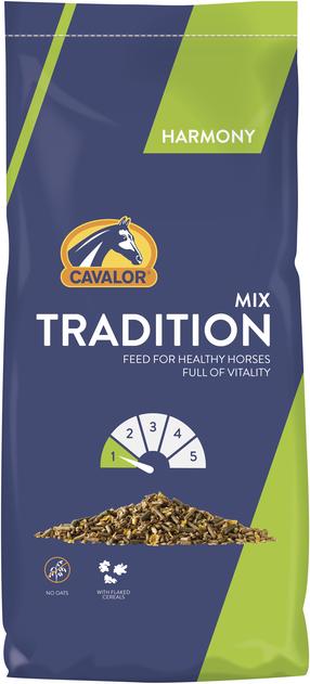 Pašaras žirgams Cavalor Tradition Mix, 20 kg