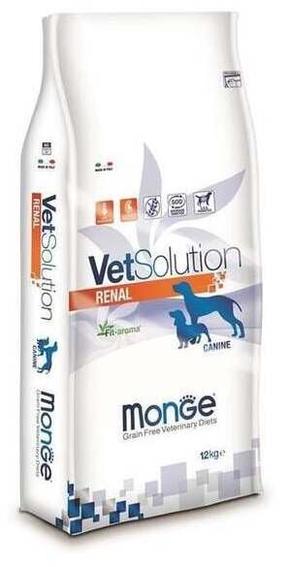 Сухой корм для собак Monge VetSolution Renal/Oxalate, курица, 12 кг