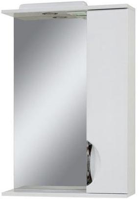 Piekarināms vannas istabas skapis ar spoguli Sanservis Laura Laura 56 with mirror, balta krās., 17 cm x 56 cm x 83.6 cm