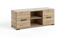Televizoriaus spintelė ADRK Frazio, artisan oak sp., 120 cm x 40 cm x 43.2 cm