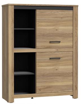 Skapītis Forte San Cayetano HVNS421R-M621, ozola krās., 42.2 cm x 111.7 cm x 143 cm