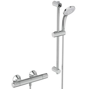 Душевой набор с термостатическим смесителем Ideal Standard A7203AA, хромовый цв.