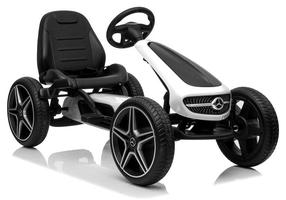 Детский спортивный картинг Lean Toys Mercedes XMX610, белый цв.