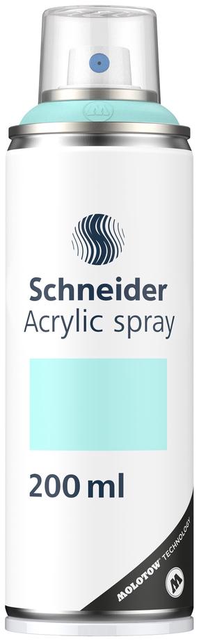Aerozoliniai dažai Schneider Paint It 030 ML03052044, dekoratyviniai, šviesiai žalia pastelinė sp., 0.2 l