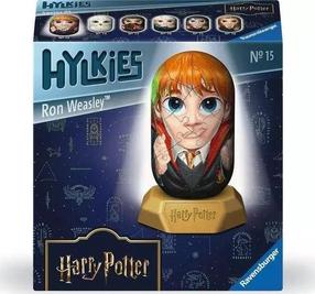3D пазл Ravensburger Ron Weasley, 8 см x 8 см, 54 шт., черный цв./красный цв./oранжевый цв.
