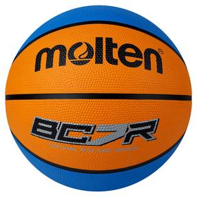 Basketbola bumba Molten BC7R2-OC-2, 7 izmērs, zila krās./oranža krās.