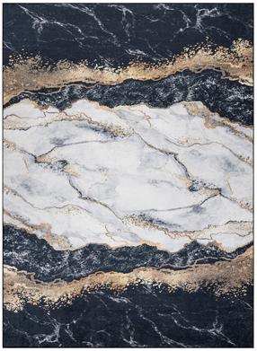 Ковер комнатные Hakano Arlen Marble 1, черный цв., 170 см x 120 см