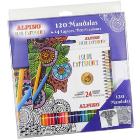 Krāsošanas komplekts Alpino Color experience mandalas, daudzkrāsaina