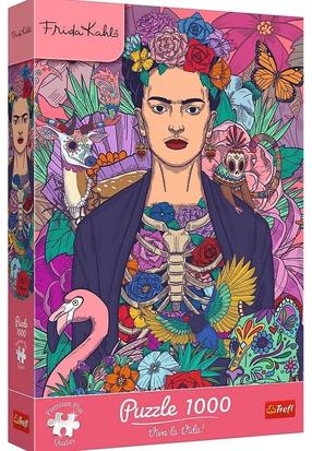 Dėlionė Trefl Frida Kahlo Blossoming Soul, 68.3 cm x 48 cm, 1000 vnt., įvairių spalvų