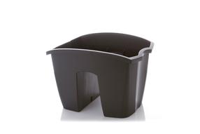 Rõdukast Prosperplast Crown DCRO240, plastik, 24 cm x 28 cm, Ø 24 cm, hall v.