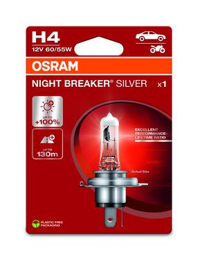 Automobilio lemputė Osram 64193NBS-1BL, halogeninė, skaidri sp./balta sp., 12 V