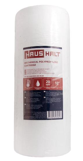 Filtreerimiskassett mehhaanilise puhastuse Haushalt Big Blue PP-10L, polüpropeen, 10", 20 mikronit