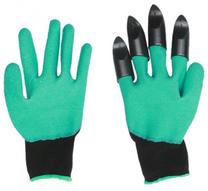 Pirštinės Universal Gloves With Nails, juoda sp./žalia sp., universalios, 2 vnt.