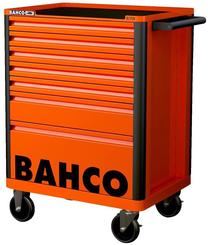 Įrankių vežimėlis Bahco Trolley E72, 67.5 cm x 50 cm x 95 cm, juoda sp./oranžinė sp.