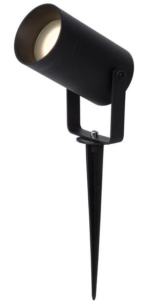 Įsmeigiamas lauko šviestuvas Lucide Taylor, 50W, GU10, IP65, juoda sp., 10 cm x 26 cm