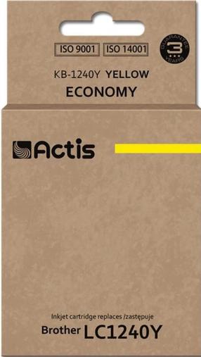 Rašalinio spausdintuvo kasetė Actis Standard KB-1240Y, geltona sp., 19 ml