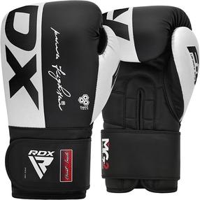 Bokso pirštinės RDX F4 BGR-F4B-16OZ, balta sp./juoda sp., 16 oz