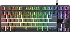 Vadu datora tastatūra Trust GXT 833, EN, melna krās.