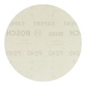 Šlifavimo tinklelis Bosch Expert M480, 240, 12.5 cm x 12.5 cm, 5 vnt.