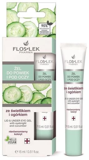 Silmaümbrusgeel Floslek Echinacea and Cucumber, 15 ml