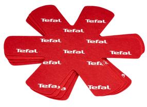 Tefloninės dangos apsauga Tefal INGENIO 2100095266, 38 cm, raudona sp.