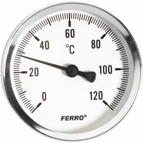 Termomeeter Ferro T100120A, hõbe v.
