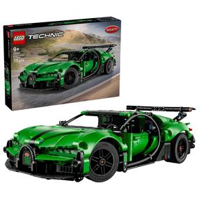 Konstruktorius LEGO® Technic Žalias hiperautomobilis „Bugatti Chiron Pur Sport“ 42241, 771 vnt.