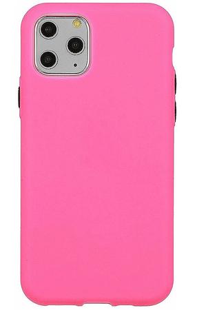 Telefono dėklas Mocco Soft Cream Silicone Back Case, rožinė sp., Apple