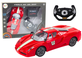 Rc auto Lean Toys Streamline, 1:16, punane v.