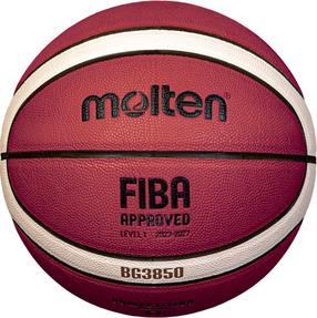 Basketbola bumba Molten FIBA B5G3850, 7 izmērs, oranža krās.