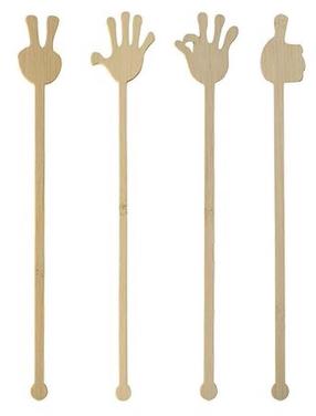 Ühekordsed vardad Pap Star Pure Hands, 210 mm, 100 tk