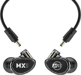 Juhtmega kõrvaklapid MEE Audio MX3 Pro, must v.