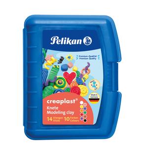 Plastiliin, komplekt Pelikan Creaplast, mitmevärviline, 240 g