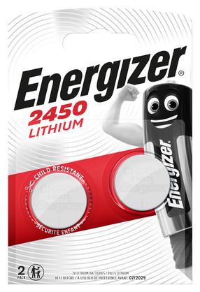 Elementai Energizer CR2450, 2 vnt