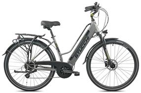 Elektrinis dviratis Stucchi, 48 cm, 28", 250 W, 13 Ah, pilka sp.