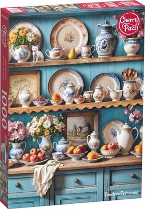 Dėlionė CherryPazzi Timeless Treasures, 70 cm x 50 cm, 1000 vnt., įvairių spalvų