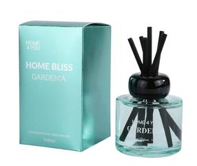 Mājas aromatizētājs, smaržu kociņi Home4you Home Bliss Gardenia, 100 ml Zila krās.
