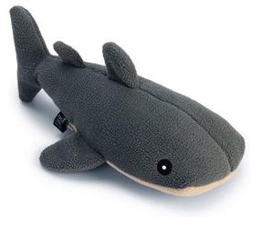 Mänguasi koerale, pehme Beeztees Whale 619151, 33 cm, hall v.