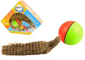 Vannas rotaļlieta Lean Toys Fluffy Ferret, brūna krās./daudzkrāsaina