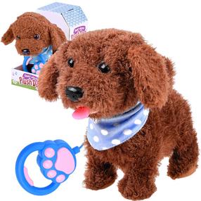 Žaislinis gyvūnas šuo Plush, 21 cm, ruda sp.