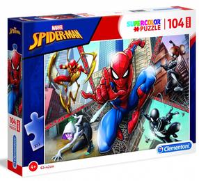 Dėlionė Clementoni Maxi Spiderman 23734, 62 cm x 42 cm, 104 vnt.